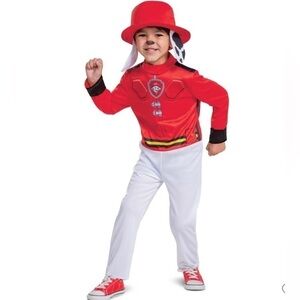 Toddler PAW Patrol Marshall Halloween Costume Jumpsuit with Headpiece 2T